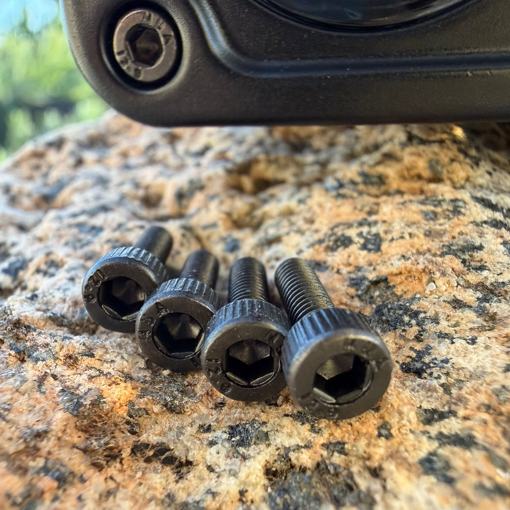 Titanium or Black Baja Light Bolts (set of 4)