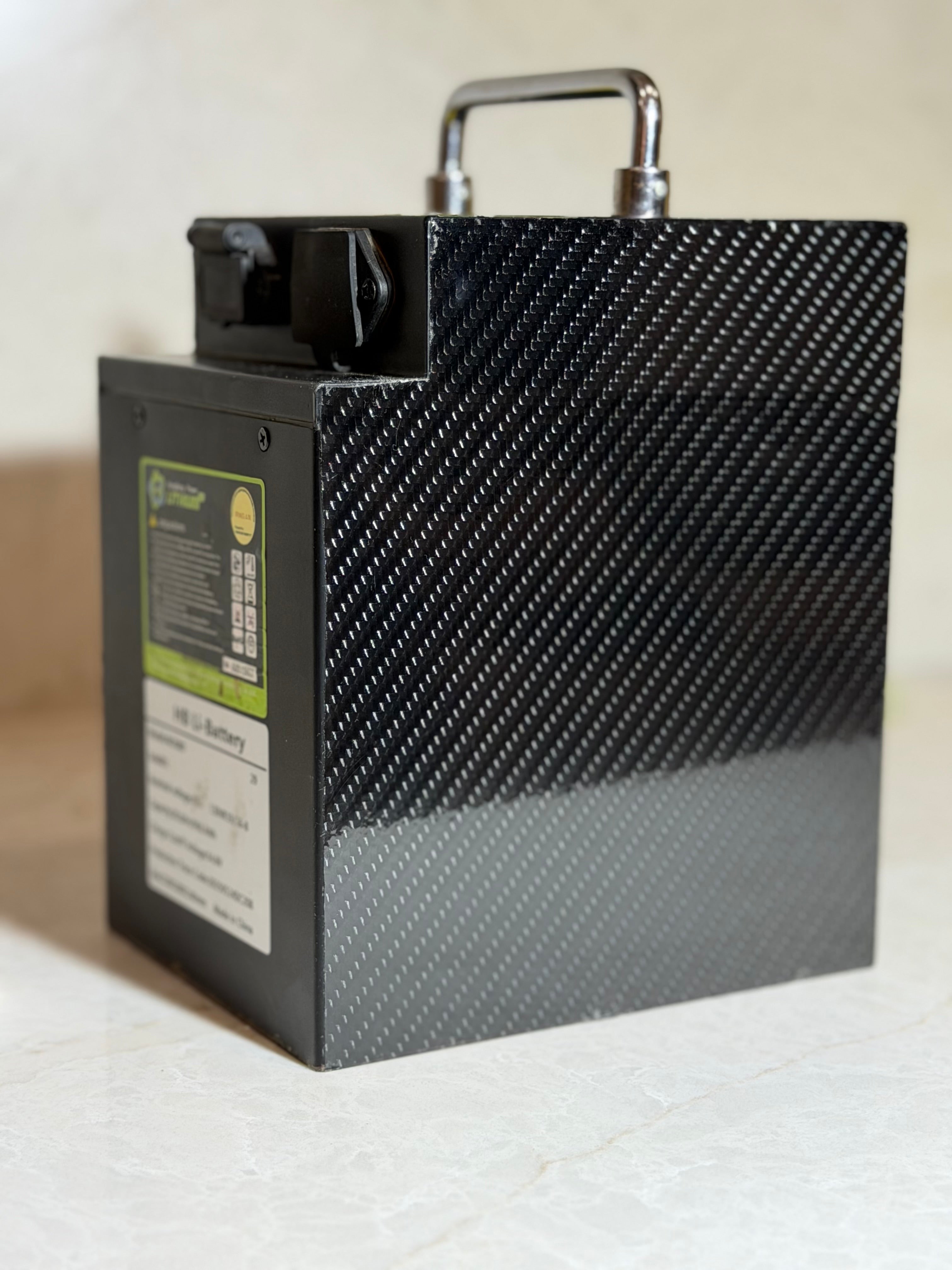 Tuttio Carbon Fiber battery wrap (PRE-CUT)