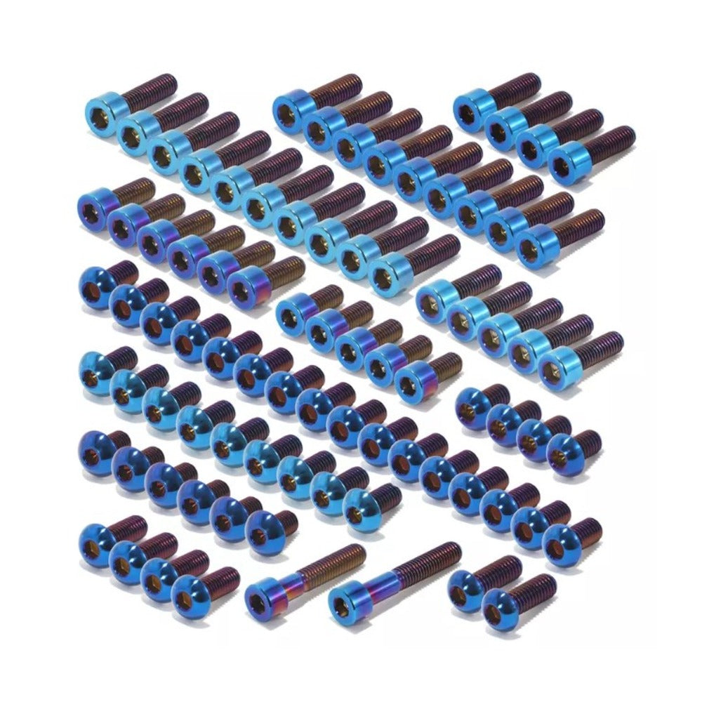 !!PREORDER!! Titanium Complete Screws Bolts Kit for Sur Ron Light Bee X & Segway x160 (!!PRE-ORDER!!)